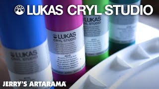 LUKAS CRYL Studio Artist Acrylic Paint
