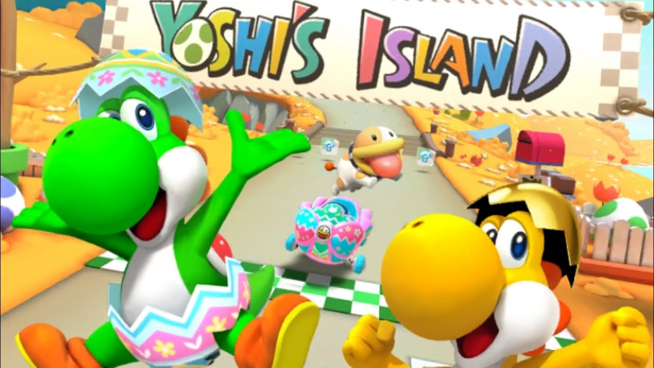Mario Kart Tour Level 34 Yoshi Tour Yoshi's Island 150cc YouTube