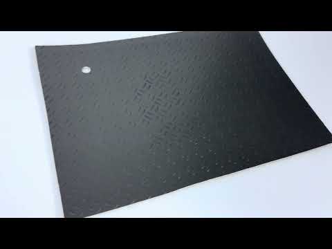 Лінолеум для авто покриття для підлоги автомобіля Зерно L136 ширина 1,8 м Сірий (пог.метр), видео 1