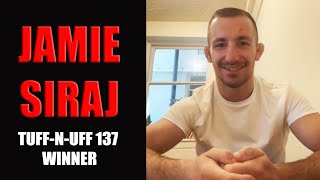 Jamie Siraj believes he's secured UFC contract with Tuff-N-Uff 137 victory