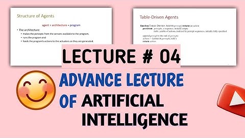 Artificial Intelligence Lecture # 4 🆗✅