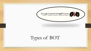Types of BOT