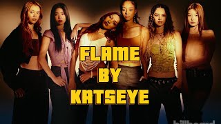 [KARAOKE] version ❤️‍🔥FLAME❤️‍🔥 by KATSEYE. Theme song for Jentry Chau vs. The underworld #katseye