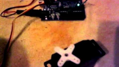 Arduino servo example