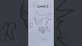 Pokemon evolution haunter #pokemon #drawing #gastly #haunter