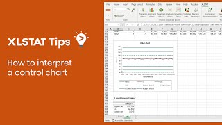 How to interpret a control chart in Excel ? - XLSTAT Tips