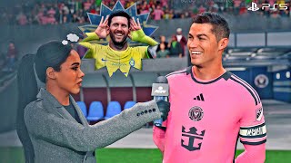 Big Battle ( Al Nassr vs Inter Miami ) | Messi vs Ronaldo |●FIFA 24 PS5 Gameplay 4K