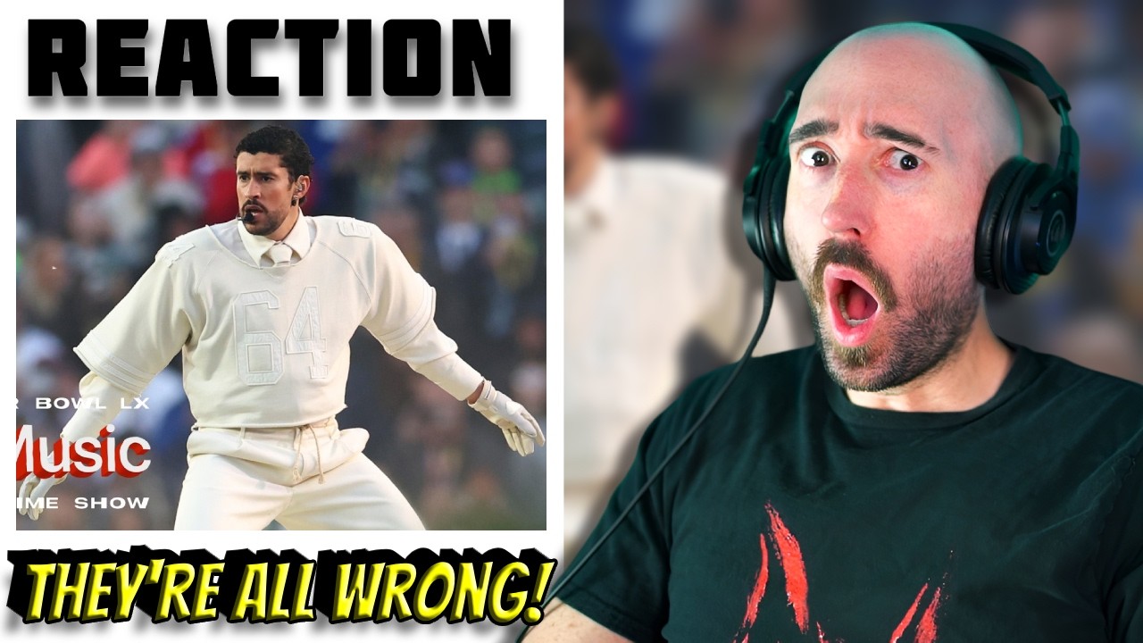 SO MUCH HATE! BAD BUNNY - SUPER BOWL 60 [FIRST REACTION]
