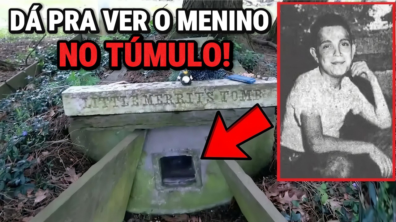 PAI CONSTRÓI TÚMULO COM JANELA PRA VER O FILHO! Vídeos de Mistério e Assustadores