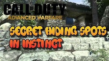 Call of Duty Advance Warfare :Secret Spots, Infected Hiding Spots, and more on the Map Instinct