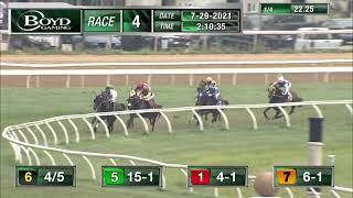 RACE 4 PROGRAM 7-29-2021