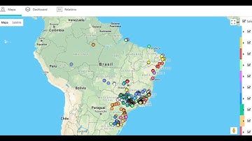 Mapa de clientes por representante, dashboard de vendas e muito mais - Salescope 5