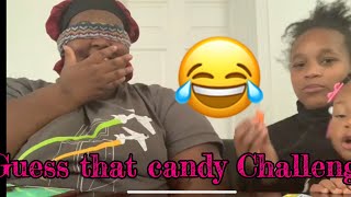 Blinded Folded Guess That Candy Challenge #extremelyfunny