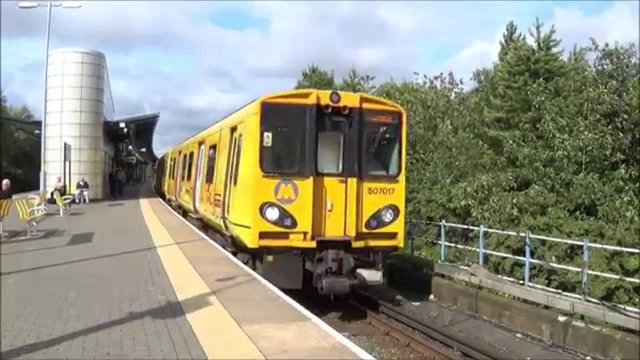 Trains and Tones at Sandhills + New Merseyrail Livery 14/8/14