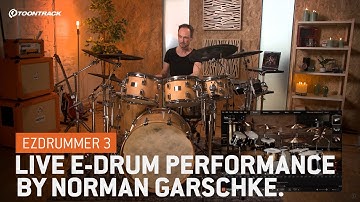 EZdrummer 3 | Live E-drum Performance by Norman Garschke