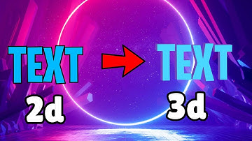 How to make 3D text in Pixlr!