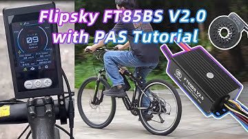 Flipsky Single ESC FT85BS V2.0 with PAS Tutorial