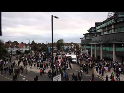 England Vs Australia - 02.11.13 - Twickenham Stadium - 24hr Time Lapse