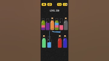 Soda Sort Puzzle Level 330 Walkthrough Solution Android/iOS