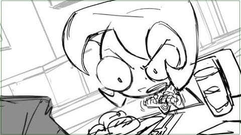Invader ZIM: Enter the Florpus Storyboard Samples