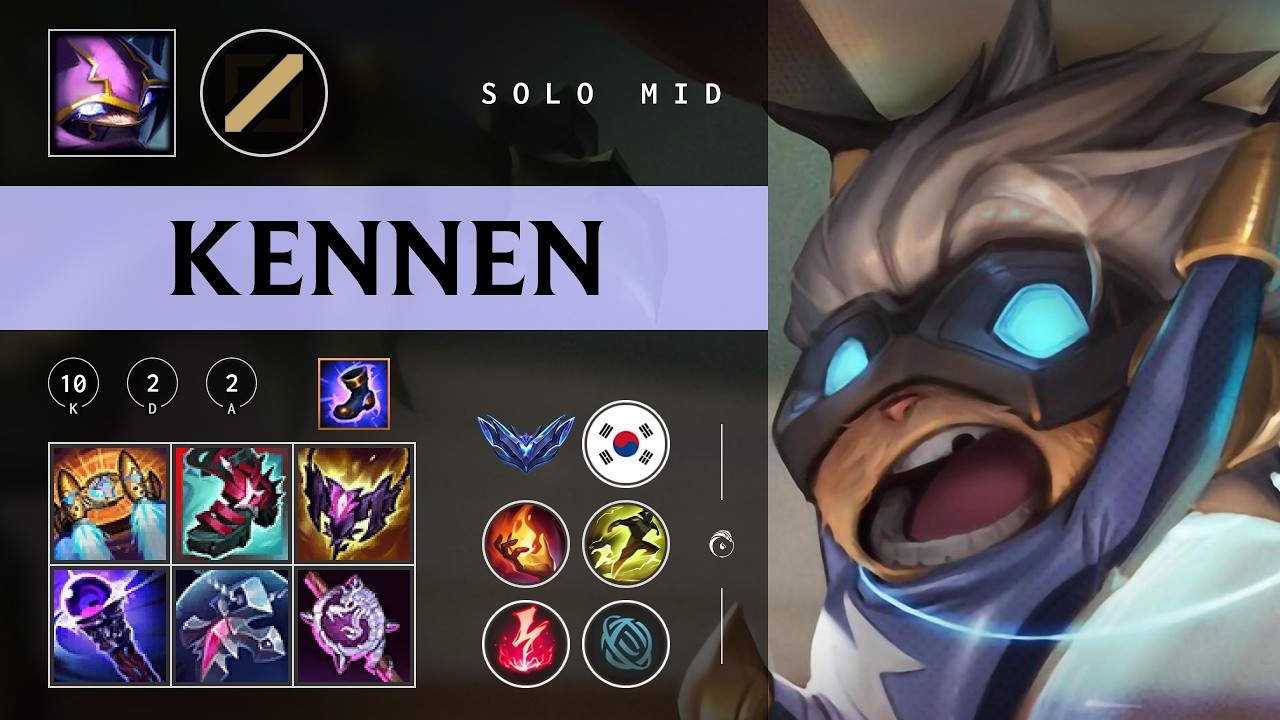 Kennen Mid vs Galio - KR Diamond Patch 26.03