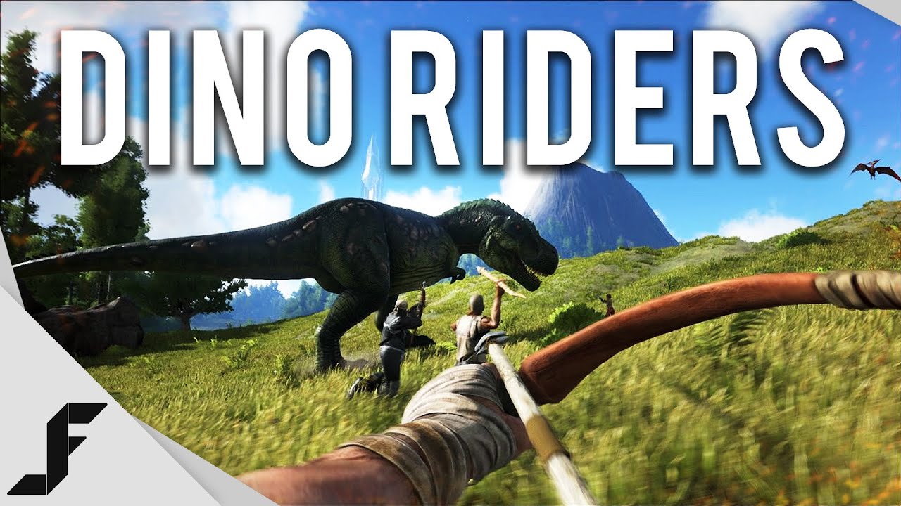 Ark Riders Keya DINO RIDERS! - Ark Survival Evolved - YouTube