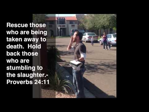 Jeff Durbin Preaching At An Abortion-mill