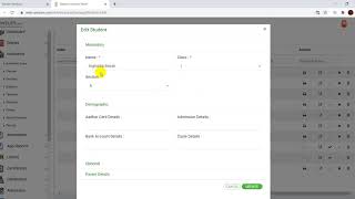How To Edit a Student's Information | Vawsum | English