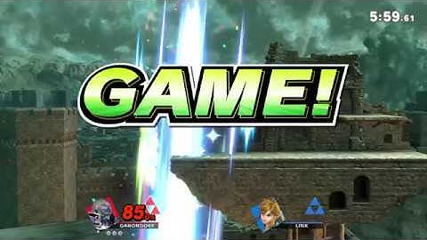 Super Smash Ultimate Quick-play (Ganondorf vs Link)