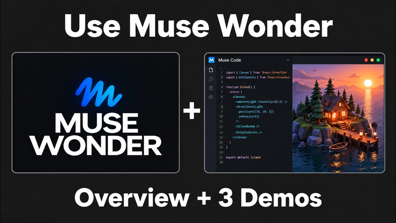 Muse Wonder AI: How to Use, Pricing & Coding Demo