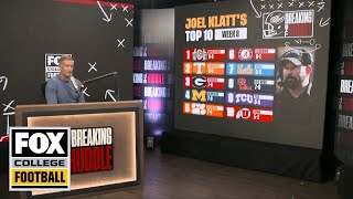 Joel Klatt reveals his Top 10 following Week 7 of the college football season | Breaking The Huddle