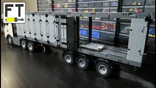 WIP trailer for Scania tractor unit with sliding curtains (LEGO Technic MOC) by functional Technic 72,705 views 2 years ago 1 minute, 2 seconds