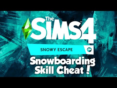 sims 4 cheats snowy escape