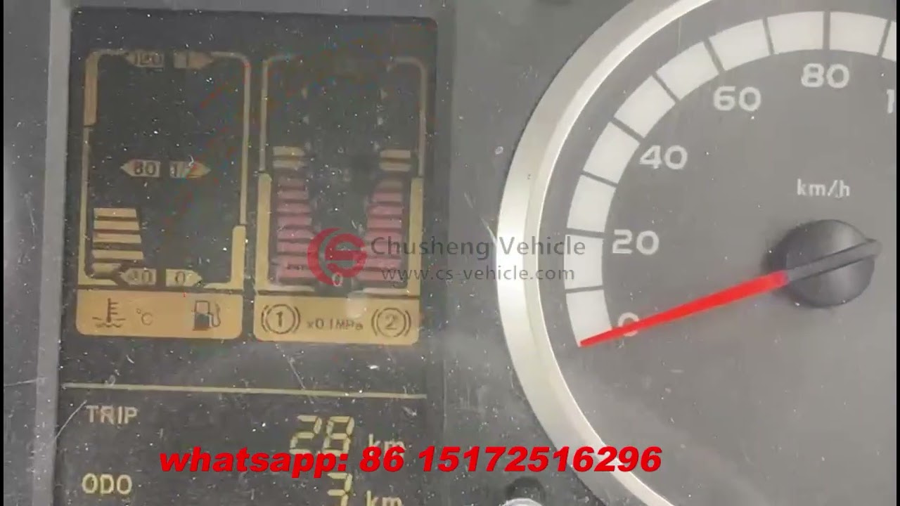 How to operate a HOWO fuel dispenser truck ?  