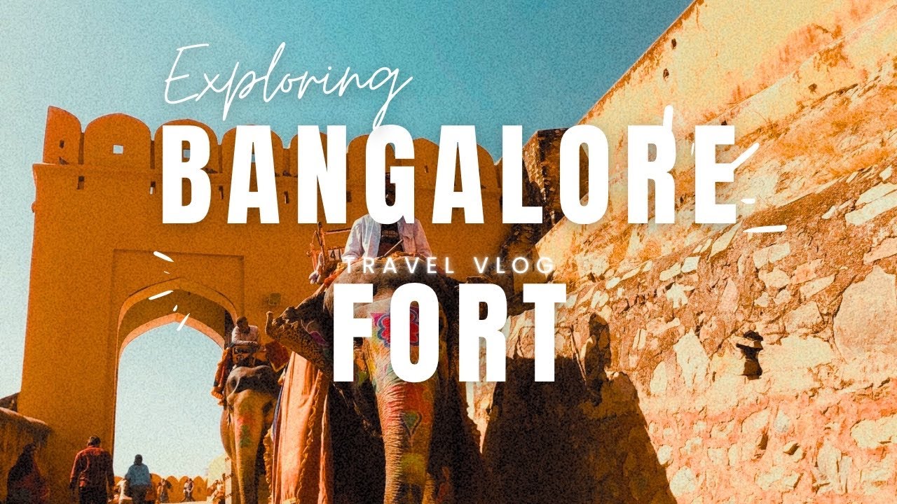 Exploring Bangalore old fort | Bangalore vlog