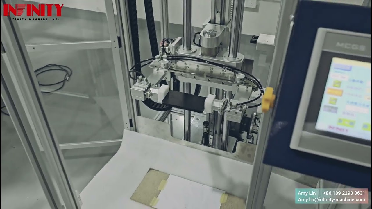 Infinity Machine Inc Directional Drop Tester for Mobile Phone Laptop Tablet with High-Speed Camera