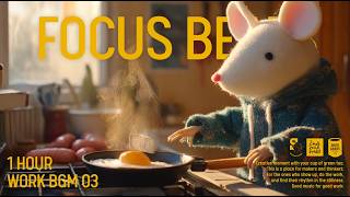 Focus Beats — 1 Hour Work BGM 03 | AI Music for Deep Focus & Creative Work