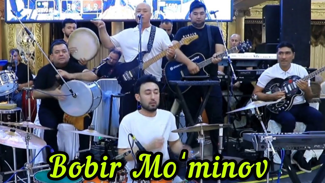 Bobir Moʻminov 2025  Buxorocha partiya -1 👍jonli-ijro toʻybop qoʻshiqlar, doira ,drums show supper💣👍