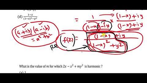 UG-TRB-MATHS| Topic:Complex Analysis- Mod,Arg,Real and Imp Parts,Euler Form,Harmonic Function