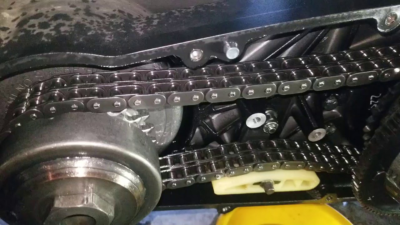 Harley Davidson primary chain locking