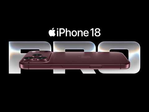 Introducing the new iPhone 18 Pro