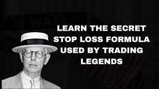 Learn The SECRET Stop Loss Formula Used by Trading Legends (Protect Your Capital & Confidence)