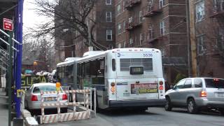 MTA Bus Company 2002 New Flyer D60HF 5536 On The Q10 @ Queens Blvd & 82nd Road