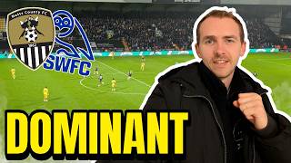 WHERE DID THAT COME FROM! - NOTTS COUNTY 2-0 SHEFFIELD WEDNESDAY MATCHDAY VLOG 