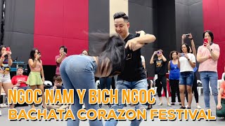 Quiero Decirte - Abraham Mateo, Ana Mena & DJ C | NGOC NAM Y BICH NGOC | Bachata Corazon Festival