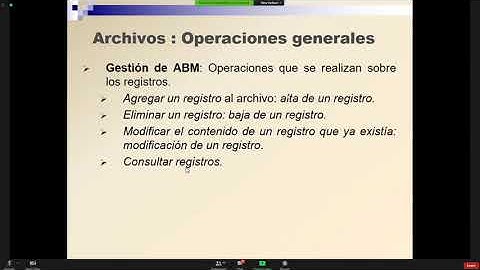 Algoritmos y estructura de datos | Gestión ABM