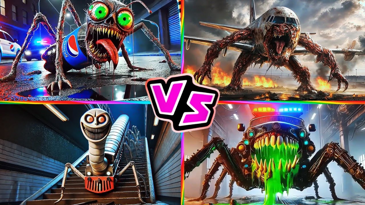 Pepsi HEAD EATER 🆚 INFECTED SKY 🆚 Thomas Train 🆚 Police Car 🎶 Tiles Hop EDM Rush