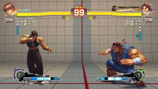 AceUnlimited07 (Guy) vs. Rockdan (T. Hawk) USF4 Ranked Match