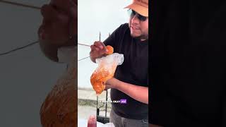 Bagged corn in Nuevo Laredo