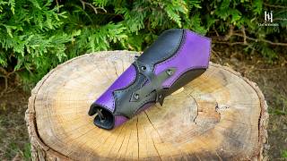 Leather Gothic Bracers - Pattern & Step-by-Step Tutorial